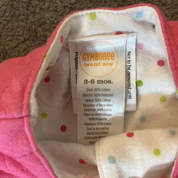 3-6 months Gymboree Quilted Jacket and pants set - Picture 2 of 3